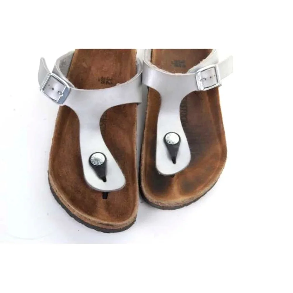 Birkenstock sandals youth gizeh slip on girls sz eur 32 us 1